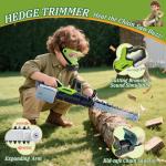 Kids Tool Set, 3-IN-1 Toddler Power Garden Tools with Sounds & Lights, Volume+/-, Toy Weed Wacker, Leaf Blower & Hedge Trimmer, Outdoor Play Toy Tools, Christmas Birthday Gifts for Boys 3 4 5 6 7 8+