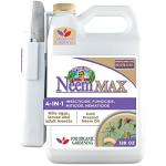 Bonide Captain Jack's Neem Max, 128 oz Ready-to-Use Spray Cold Pressed Neem Oil, Multi-Purpose Insecticide, Fungicide, Miticide and Nematicide for Organic Gardening