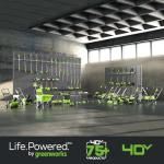 Greenworks 40V Lawn Care Combo Kit, Trimmer & Blower for Edging & Leaf Cleanup, 2.0Ah Battery & Charger (Gas-Free Yard Duo)