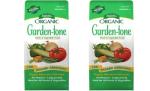 Espoma Organic Garden-Tone 3-4-4 Organic Fertilizer for Cool & Warm Season Vegetables and Herbs. Grow an Abundant Harvest of Nutritious and Flavorful Vegetables – 4 lb. Bag - 2 Pack