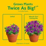 Miracle-Gro Potting Mix, For Container Plants, Flowers, Vegetables, Shrubs, Annuals, Perennials, Feeds up to 6 Months, 8 qt., 2-Pack