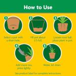 Miracle-Gro Potting Mix, For Container Plants, Flowers, Vegetables, Shrubs, Annuals, Perennials, Feeds up to 6 Months, 8 qt., 2-Pack