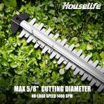 Cordless Hedge Trimmer+String Trimmer+Leaf Blower Combo Compatible with Dewalt 20v Max Battery(Tool Only), Cordless Weed Wacker & Shrub/Bush Trimmer & Electric Leaf Blowers for Lawn Care, Garden, Yard