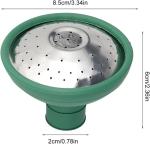 1PC Green Universal Garden Watering Can Rose Head Water Sprinkler Sprayer Fit All Watering Can Rose Spout Cover Nozzle Replacement Garden Watering Tool, Equipment