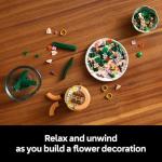 LEGO Botanicals Mini Orchid Building Set - Artificial, Fake Orchid for Home Decor, Adults Ages 18+ - Gift for Birthdays - Indoor Plant Decorations for Table, Desk, Office - 10343