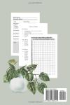 The Care of Houseplants Observation Journal: Keep track of your houseplants watering & fertilizing schedule, log growing habits, make notes and more!