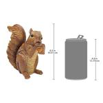 Design Toscano Woodland Squirrel Statue: Chomper