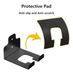 JNIHEEP Garage Organizer Trimmer Rack, Garden Power Tool Hanger Weed Whackers Holder Wall Mounted for Grass Trimmer, Hedge Trimmer, Garage Trimmer, Garden Tools,3 Pack