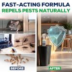 All Natural Peppermint Oil Insect & Pest Control Spray Repels Mice, Spiders, Ants, for Home, Indoor, Outdoor, Garden Maximum Strength Smart Grower Ready to Use 32 FL OZ