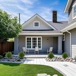 Artificial Topiary Ball Tree 19''T Faux Little Bush Ball Tree UV Resistant Shrub Potted Artificial Plant for Outdoor Indoor Front Porch Garden