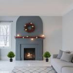 Artificial Topiary Ball Tree 19''T Faux Little Bush Ball Tree UV Resistant Shrub Potted Artificial Plant for Outdoor Indoor Front Porch Garden