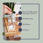 Instant Plant Protection (4Tablets) Self-Dissolving Tablets | Peppermint Spray for Protecting Indoor and Houseplants Against Spider Mites, Insects, and Disease