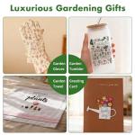 Gardening Gifts for Women 12 Pcs Garden Tools Set with Basket Heavy Duty Gardening Hand Tool with Wood Handle Gardener Lady Plant Lover Gifts Wife Mom Grandma Mothers Day Birthday