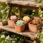 Plants Live houseplants (6 Pack) Succulents Plants Live Easy to Maintain, with a Wide Colorful of Colors, Suitable for Wedding Souvenirs, Party Gifts, Gift Giving and Garden Decoration scenarios