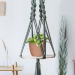 Utopia Home - Plastic Terracotta Pots with Drainage - 7/6.6/6/5.3/4.8 Inches Flower Pots for Indoor Planter - Pack of 5 Plastic Planters, Cactus, Succulents Pot