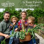 Heaven’s Harvest - 10 Year Survival Or Homestead Garden | 25k+ Heirloom Vegetable Seed Bank Kit | Includes Free Clyde’s Garden Planner & Seed Vault Storage Drum | Non-GMO
