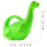 Cornucopia Brands Green Dinosaur Watering Can; Novelty Plastic Waterer Toddler-Friendly & Kid-Loved