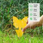 40 Pcs 5 Shapes Yellow Extremely Sticky Traps for Fungus Gnat, Fruit Fly, Fly, Whitefly, Flying Insect Catcher Traps for Houseplants, Kitchen, Indoor/Outdoor, Non-Toxic, Odorless, Pet and Kid Safe
