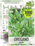 Seed Needs Oregano Seeds for Planting Italian Herbs - Non-GMO Heirloom & Untreated Culinary Herb Seed - Grow Indoors or Outdoors for a Kitchen Garden (1 Pack)