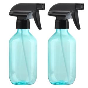 D Dymoece Empty Spray Bottles,10 oz Refillable Water Spray Bottle Adjustable Nozzle Mist/Stream Squirt Bottle for Hair Styling Watering Plants Cleaning Products