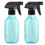 D Dymoece Empty Spray Bottles,10 oz Refillable Water Spray Bottle Adjustable Nozzle Mist/Stream Squirt Bottle for Hair Styling Watering Plants Cleaning Products