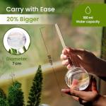 Iridescent Self Watering Globes, Glass Rainbow Plant Watering Globes, Self Watering Planter Insert, Automatic Plant Waterer Indoor (Medium-2 Pcs Iridescent, Medium)