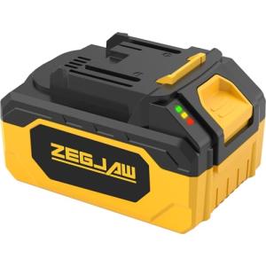ZEGJAW 20V 1-Pack 4.0Ah Lithium Battery for Garden Cordless Power Tools(Snow Shovel for B0FDWWP7NH,B0FDW34739)