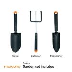 Fiskars 373490-1001 Garden Tool Set