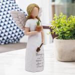 AcowSpt Gardening Gifts for Women, Gift for Gardeners Woman, Garden Gifts Women, Unique Gardening Gift, Garden Angel, Sculpted Hand-Painted Angel Figurine