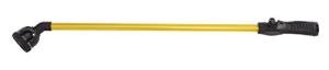 Dramm 13603 Rain Select Rain Wand with 9-Pattern Adjustable Spray Head & One Touch Thumb Control, 30-Inch Aluminum Watering Wand, Yellow