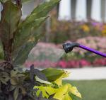 Dramm 13603 Rain Select Rain Wand with 9-Pattern Adjustable Spray Head & One Touch Thumb Control, 30-Inch Aluminum Watering Wand, Yellow