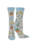 WHD Garden Tool Crew Socks for Women & Men | Ash Heather, Medium | 1-Pack