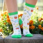 WHD Garden Tool Crew Socks for Women & Men | Ash Heather, Medium | 1-Pack
