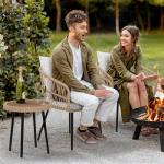 3-Piece Outdoor Wicker Patio Conversation Set