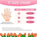 PLAYWO Gardening Gloves for Women Cute Garden Gloves Breathable Women's Work Gloves for Pruning Weeding Planting potting Gardening Gifts, Medium