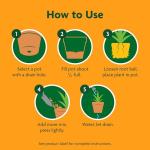 Miracle-Gro Cactus, Palm and Citrus Potting Mix, for Indoor or Outdoor Potted Plants, Great for Succulents, 8 qt., 2-Pack