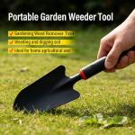 Garden Shovel, Garden Hand Trowel, Heavy Duty Hand Shovel with Ergonomic Handle, Small Gardening Tools for Digging, Gardening Spade Trowel Tools