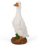 AshyAtom White Duck Statue Outdoor Decor,9.8''(H) Realistic Standing Duck Garden Sculptures for Yard Lawn,Resin Animal Figurines Home Porch Patio Art Decorations