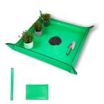 26.8" x 26.8" Plant Repotting Mat Waterproof Transplanting Mat Indoor Succulent Potting Mat Portable Gardening Watering mat Square and Foldable Garden mat