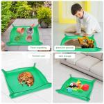 26.8" x 26.8" Plant Repotting Mat Waterproof Transplanting Mat Indoor Succulent Potting Mat Portable Gardening Watering mat Square and Foldable Garden mat