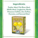 Organic Citrus Fertilizer Mix 6-3-3, 1 lb