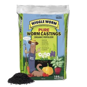 Organic Worm Castings Fertilizer - 30 Pounds