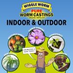 Organic Worm Castings Fertilizer - 30 Pounds