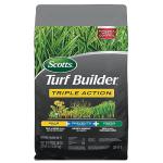Scotts Turf Builder Triple Action1 - Combination Weed Control, Weed Preventer, and Fertilizer, 33.94 lbs., 12,000 sq. ft.