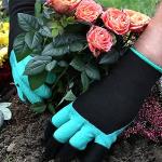 Famoy Garden Gloves with Claws for Planting,Claw Gloves Gardening for Women