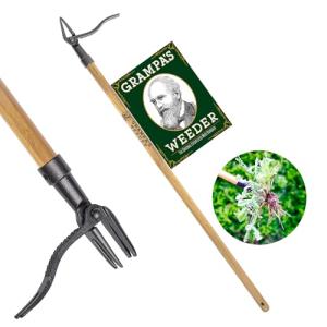 Grampa's Weeder: Stand Up Weed Puller Tool