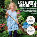 Grampa's Weeder: Stand Up Weed Puller Tool