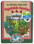 Organic 4-4-4 Vegetable Garden Fertilizer, 5lb