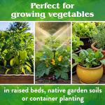 Organic 4-4-4 Vegetable Garden Fertilizer, 5lb