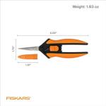 Fiskars 6" Micro-Tip Pruning Snips with Sheath